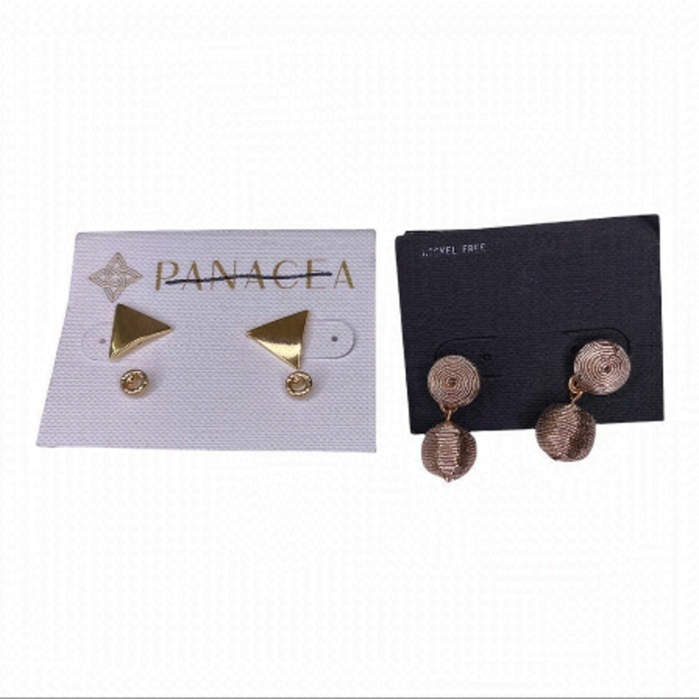 Panacea earrings set of 3 NEW